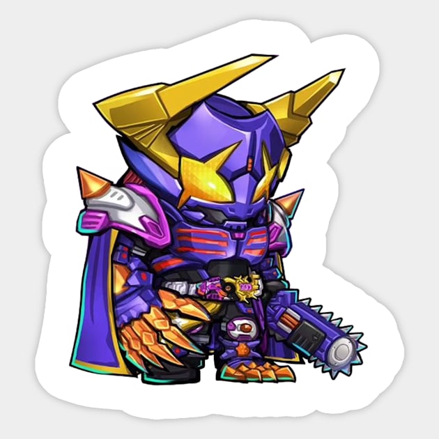 kamen rider Sticker by mprokolo corgi